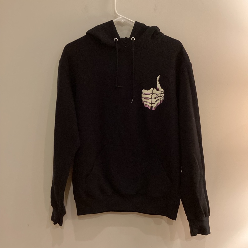 Skeleton thumbs up hoodie